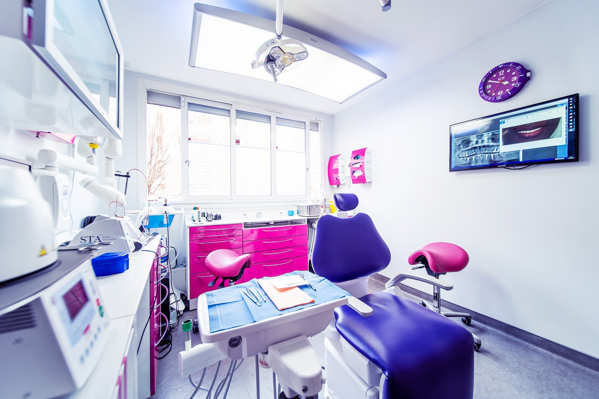 Chirurgie dentaire au cabinet du Dr Amandine Para à Paris 8